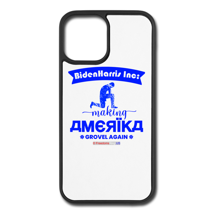 MAKING AMERIKA GROVEL AGAIN - iPhone 12/12 Pro Case - white/black