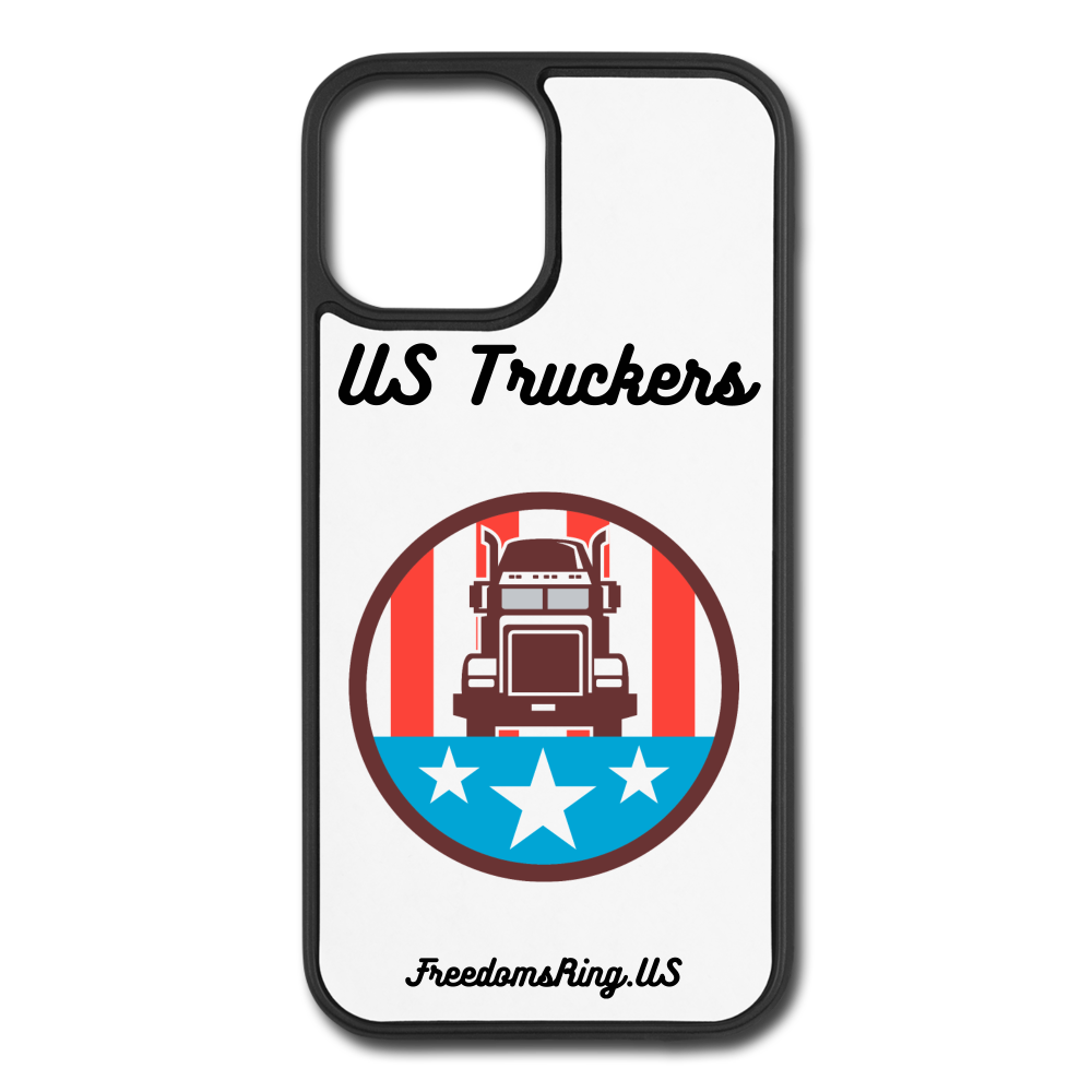 US Truckers - iPhone 12/12 Pro Case - white/black