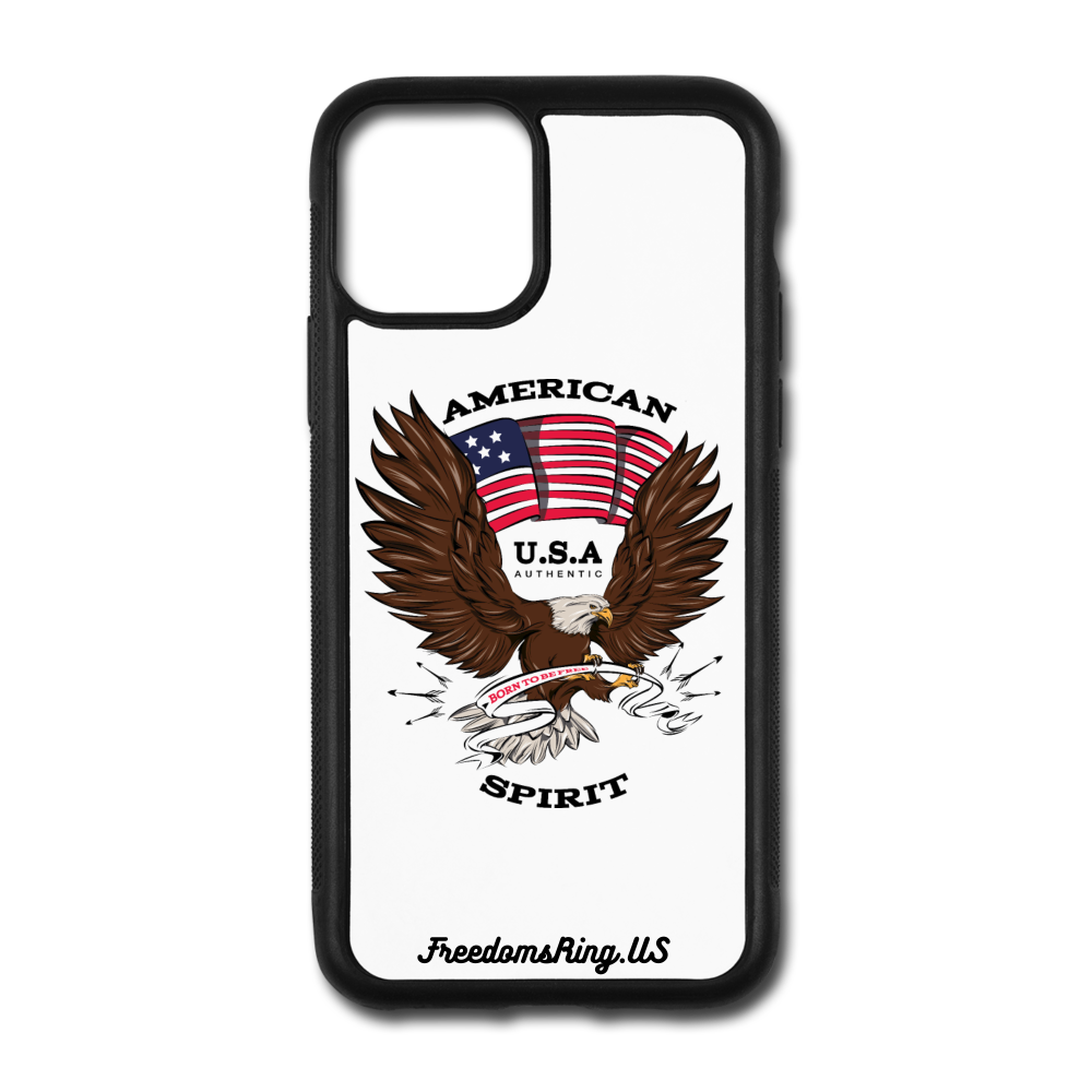 AMERICAN SPIRIT - iPhone 11 Pro Case - white/black