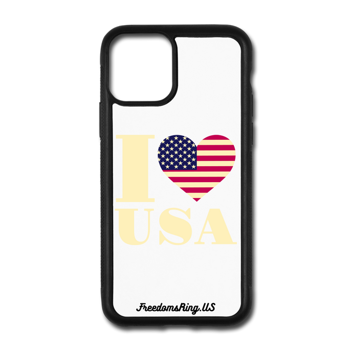 I LOVE USA - iPhone 11 Pro Case - white/black