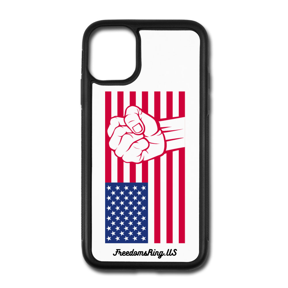 USA STRONG - iPhone 11 Case - white/black