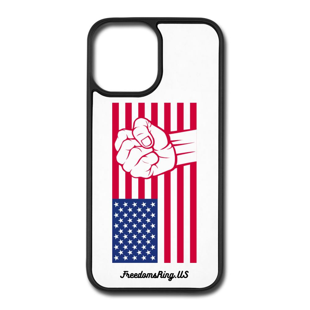 USA STRONG - iPhone 12 Pro Max Case - white/black