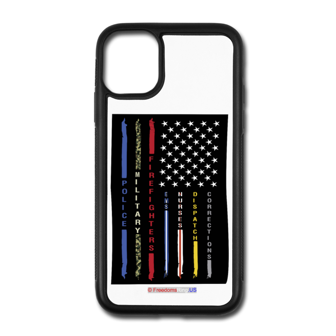 THIN LINES - iPhone 11 Case - white/black