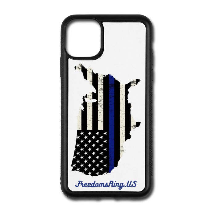 BLUE LINE USA - iPhone 11 Pro Max Case - white/black