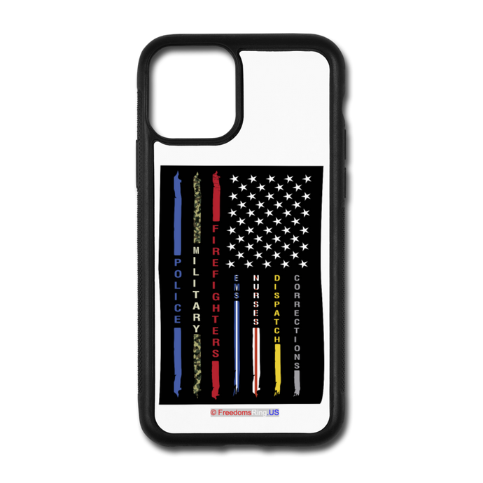 THIN LINES - iPhone 11 Pro Case - white/black