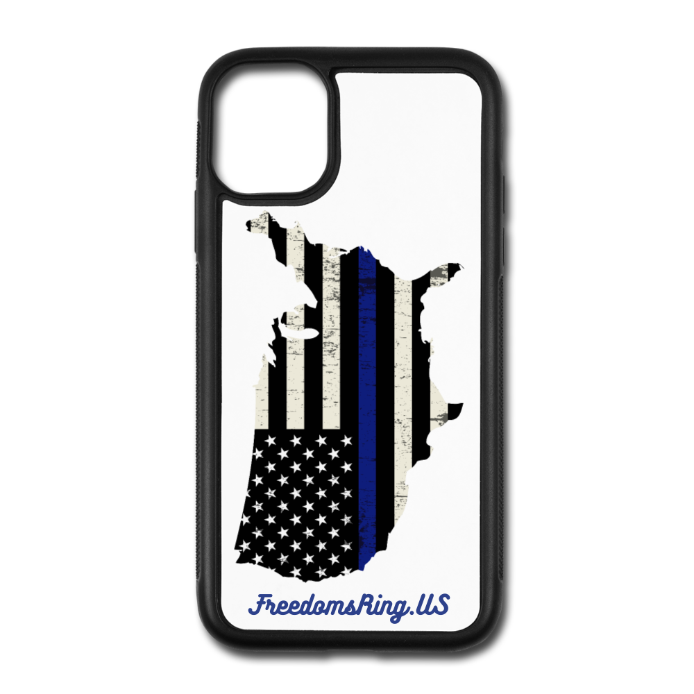 BLUE LINE USA - iPhone 11 Case - white/black