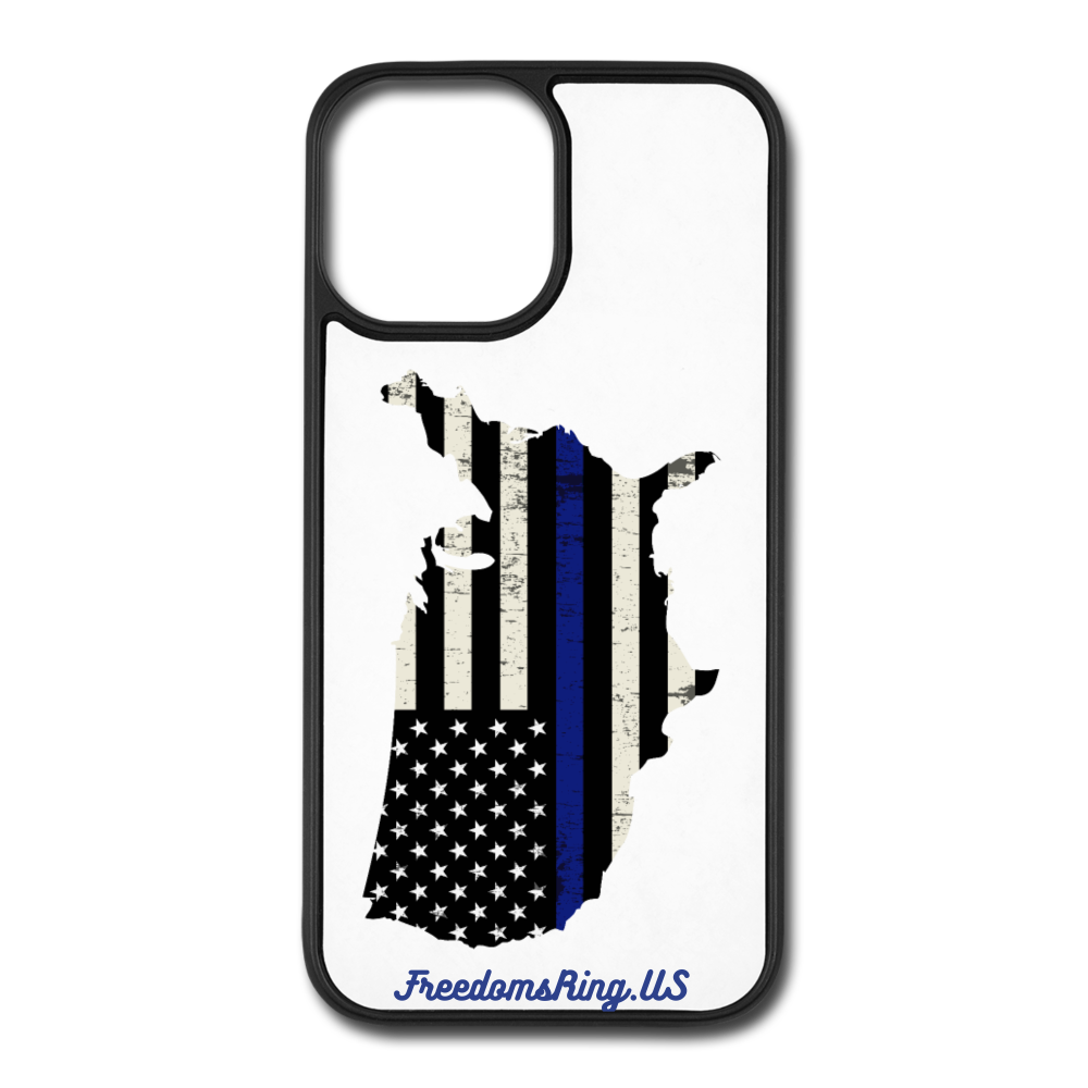 BLUE LINE USA - iPhone 12 Pro Max Case - white/black