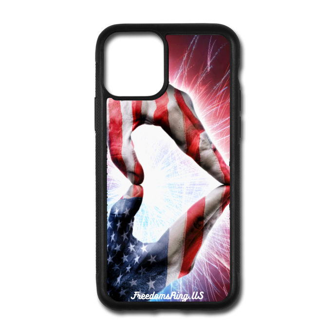 A PATRIOT'S HANDS - iPhone 11 Pro Case - white/black