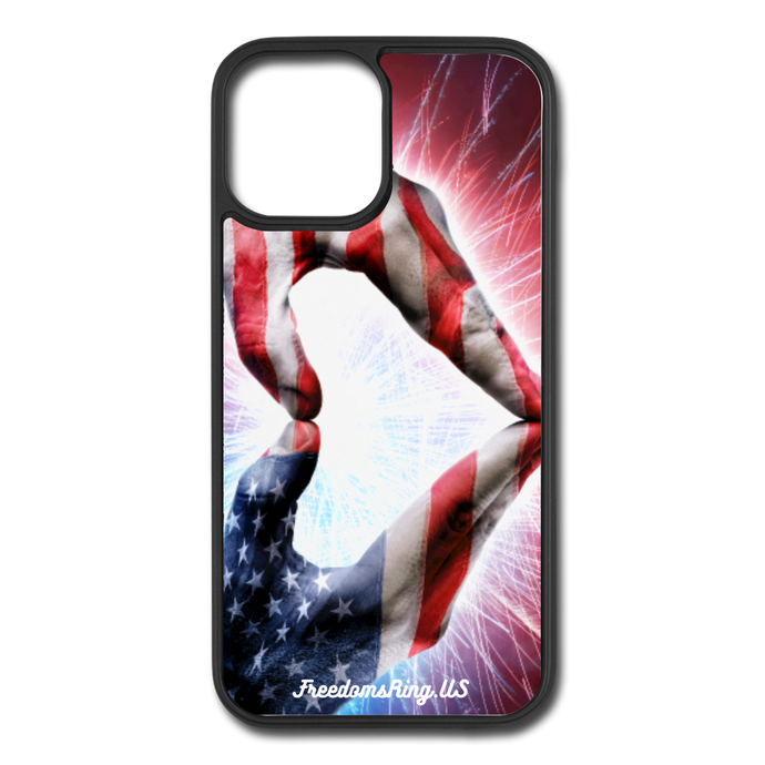 A PATRIOT'S HANDS - iPhone 12/12 Pro Case - white/black