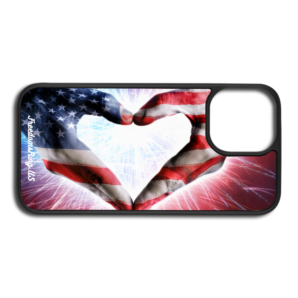 A PATRIOT'S HANDS - iPhone 12 Pro Max Case - white/black