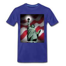 Load image into Gallery viewer, LIBERTY&#39;S LIGHT - Men&#39;s Premium T-Shirt - royal blue
