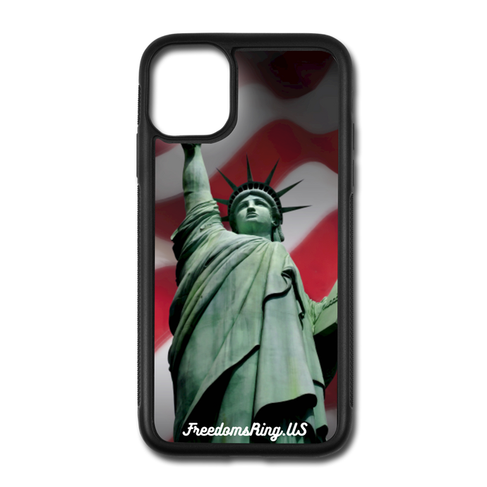 LIBERTY'S LIGHT - iPhone 11 Case - white/black