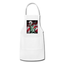 Load image into Gallery viewer, LIBERTY&#39;S LIGHT - Adjustable Apron - white
