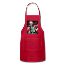 Load image into Gallery viewer, LIBERTY&#39;S LIGHT - Adjustable Apron - red
