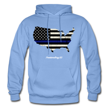 Load image into Gallery viewer, BLUE LINE USA - Gildan Heavy Blend Adult Hoodie - carolina blue
