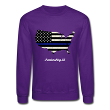 Load image into Gallery viewer, BLUE LINE USA - Crewneck Sweatshirt - purple
