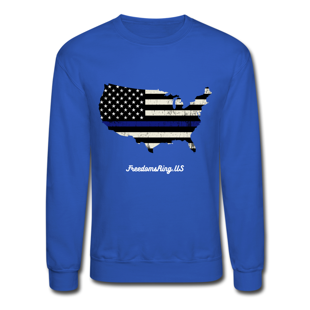 BLUE LINE USA - Crewneck Sweatshirt - royal blue