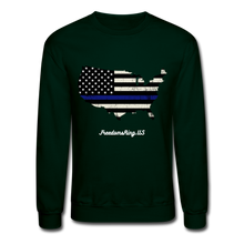 Load image into Gallery viewer, BLUE LINE USA - Crewneck Sweatshirt - forest green
