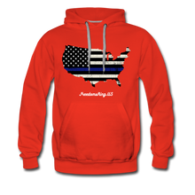 Load image into Gallery viewer, BLUE LINE USA - Men’s Premium Hoodie - red
