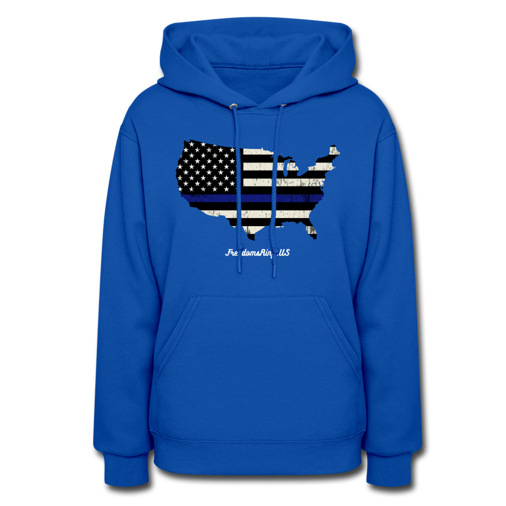 BLUE LINE USA - Women's Hoodie - royal blue