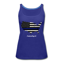 Load image into Gallery viewer, BLUE LINE USA - Women’s Premium Tank Top - royal blue
