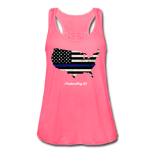 Load image into Gallery viewer, BLUE LINE USA - Women&#39;s Flowy Tank Top by Bella - neon pink
