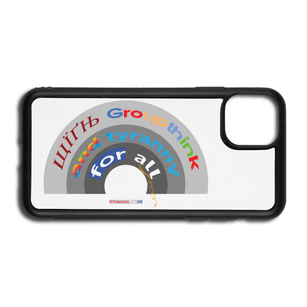 GROUPTHINK RAINBOW - iPhone 11 Pro Max Case - white/black