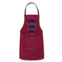 Load image into Gallery viewer, MORE IDIOT CONTROL - Adjustable Apron - burgundy
