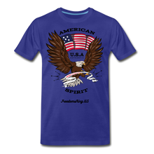 Load image into Gallery viewer, AMERICAN SPIRIT - Men&#39;s Premium T-Shirt - royal blue
