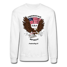 Load image into Gallery viewer, AMERICAN SPIRIT - Crewneck Sweatshirt - white
