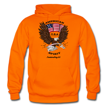 Load image into Gallery viewer, AMERICAN SPIRIT - Gildan Heavy Blend Adult Hoodie - orange
