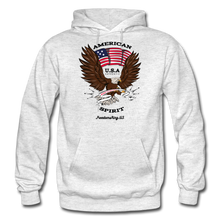 Load image into Gallery viewer, AMERICAN SPIRIT - Gildan Heavy Blend Adult Hoodie - light heather gray
