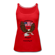 Load image into Gallery viewer, AMERICAN SPIRIT - Women’s Premium Tank Top - red
