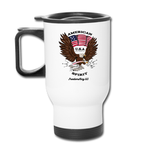 Load image into Gallery viewer, AMERICAN SPIRIT - Travel Mug - white
