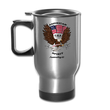 Load image into Gallery viewer, AMERICAN SPIRIT - Travel Mug - silver
