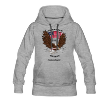 Load image into Gallery viewer, AMERICAN SPIRIT - Women’s Premium Hoodie - heather gray
