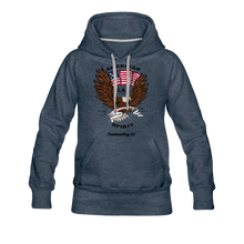 Load image into Gallery viewer, AMERICAN SPIRIT - Women’s Premium Hoodie - heather denim
