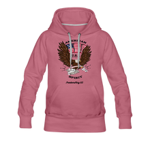 Load image into Gallery viewer, AMERICAN SPIRIT - Women’s Premium Hoodie - mauve
