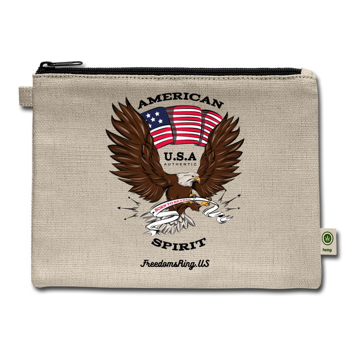 AMERICAN SPIRIT - Carry All Pouch - natural