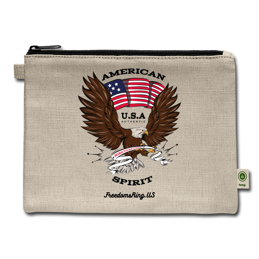 AMERICAN SPIRIT - Carry All Pouch - natural