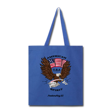 Load image into Gallery viewer, AMERICAN SPIRIT - Tote Bag - royal blue
