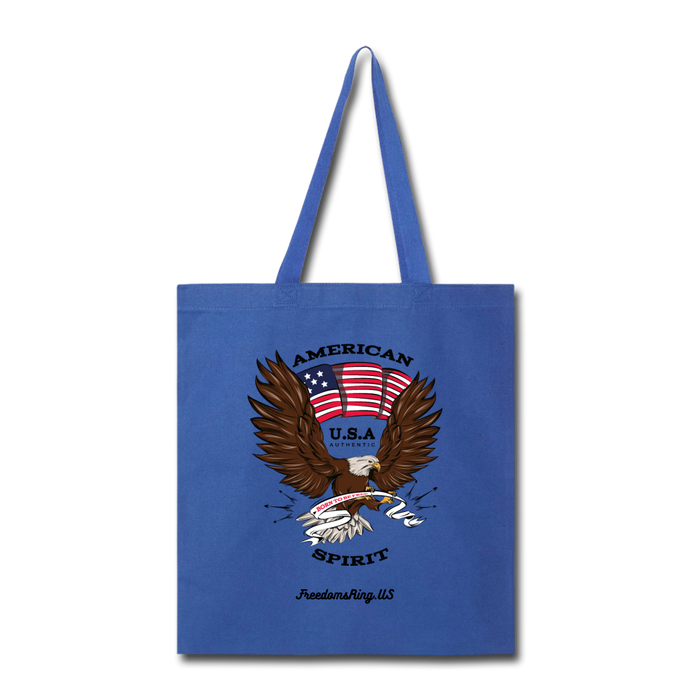 AMERICAN SPIRIT - Tote Bag - royal blue