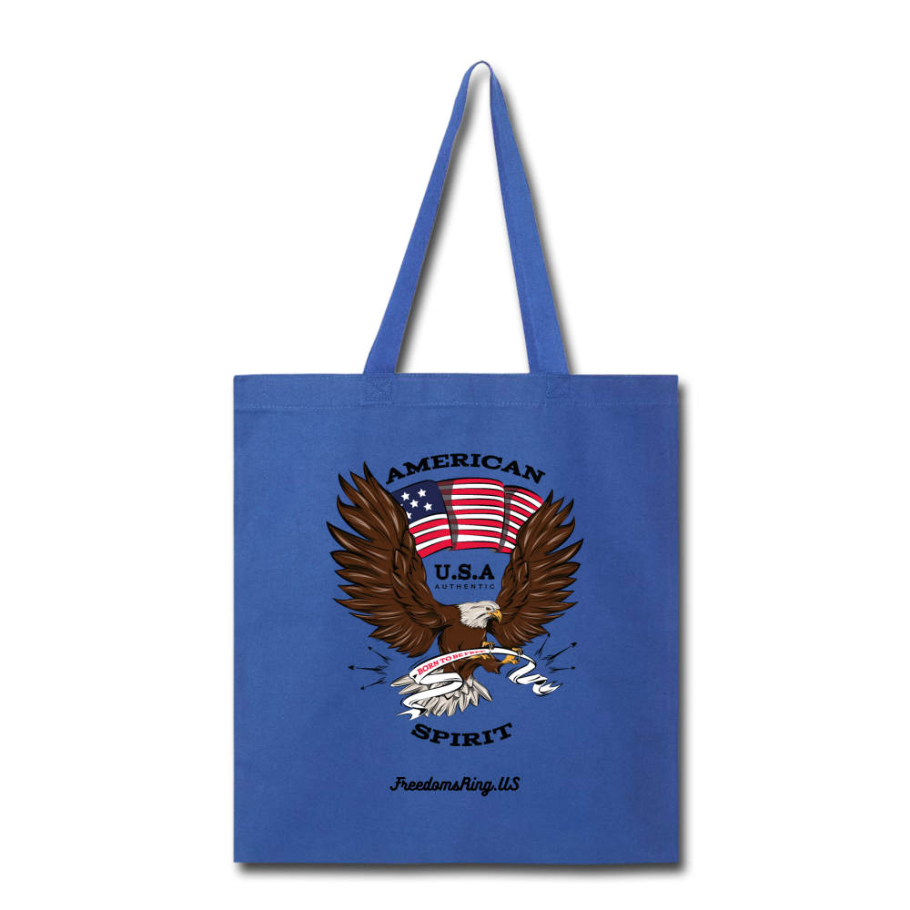 AMERICAN SPIRIT - Tote Bag - royal blue