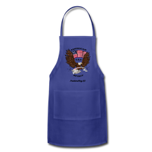 Load image into Gallery viewer, AMERICAN SPIRIT - Adjustable Apron - royal blue
