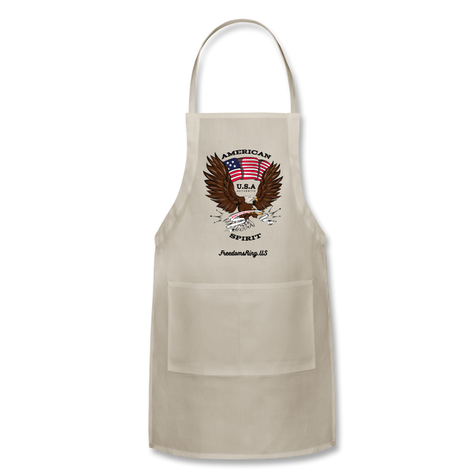 AMERICAN SPIRIT - Adjustable Apron - natural