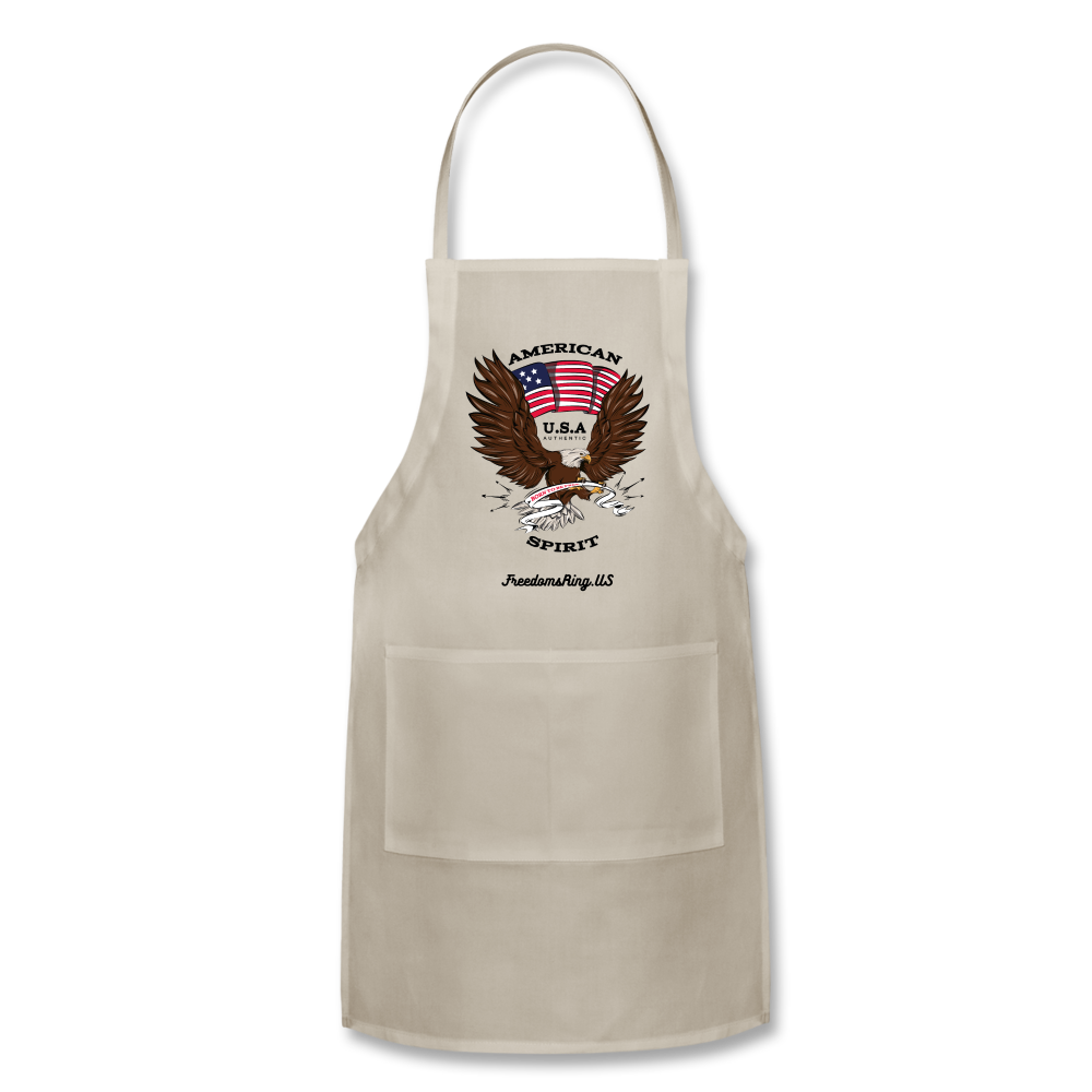 AMERICAN SPIRIT - Adjustable Apron - natural