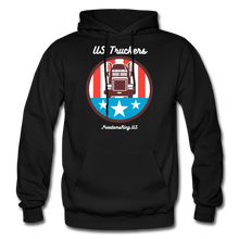 Load image into Gallery viewer, US TRUCKERS - Gildan Heavy Blend Adult Hoodie - black
