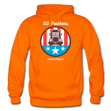 Load image into Gallery viewer, US TRUCKERS - Gildan Heavy Blend Adult Hoodie - orange
