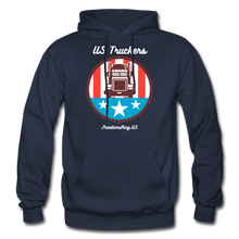 Load image into Gallery viewer, US TRUCKERS - Gildan Heavy Blend Adult Hoodie - navy
