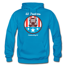 Load image into Gallery viewer, US TRUCKERS - Gildan Heavy Blend Adult Hoodie - turquoise
